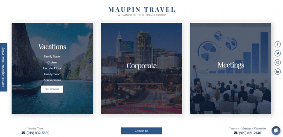 maupin travel management llc